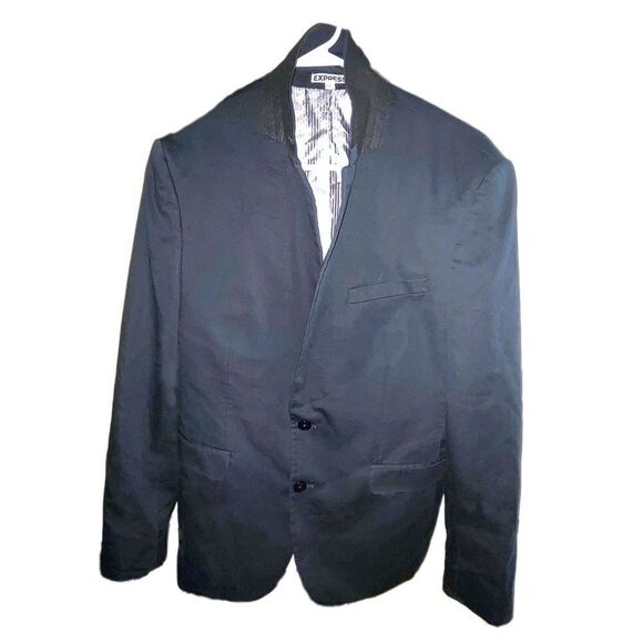 Mens Express Dark Navy Blue Blazer